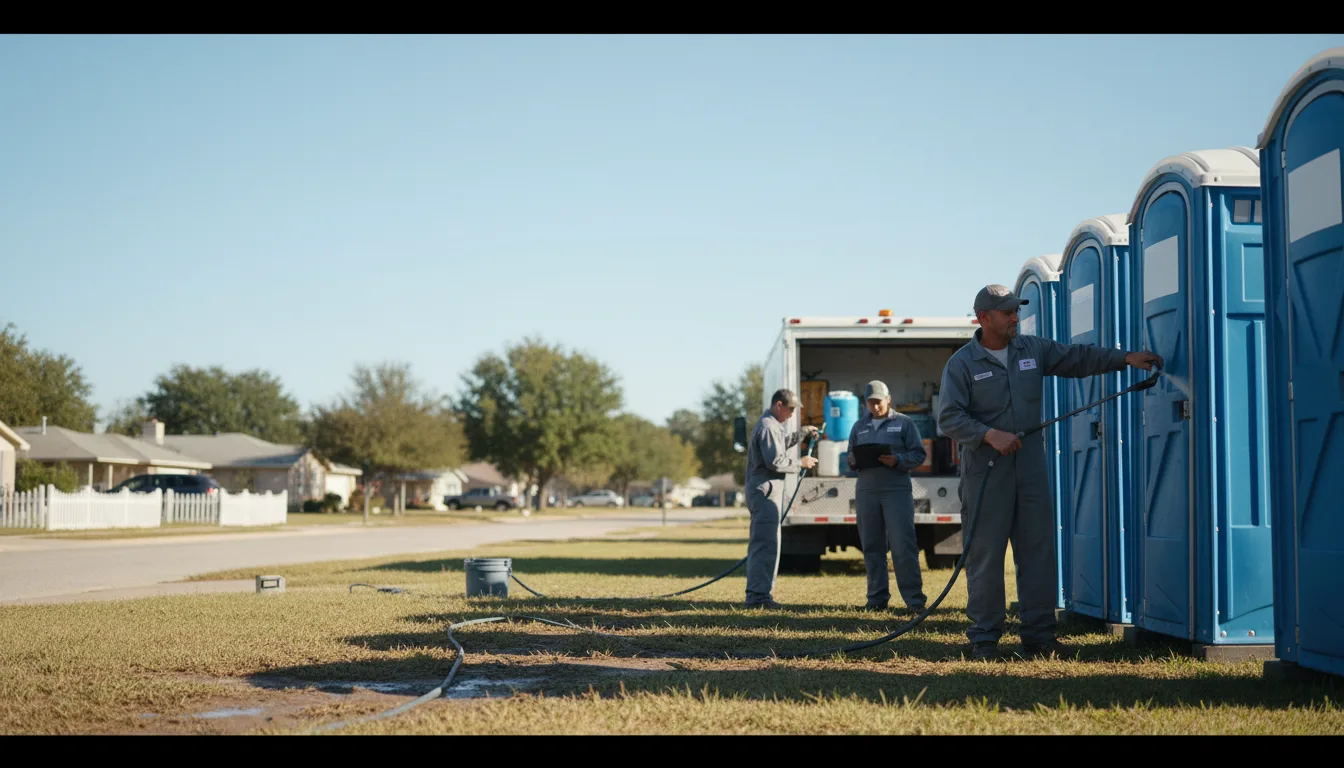 Long-Term Portable Toilet Rental in Parker, AZ near me